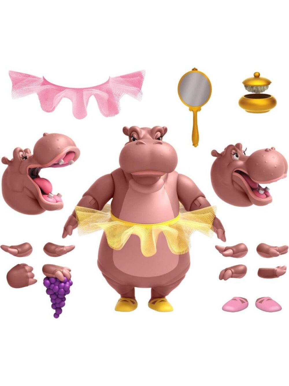 Fantasia Hyacinth Hippo Figure - 7'' Scale Collectible Toy for Disney Fans